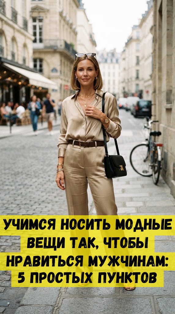 Учимся носить модные вещи так, чтобы нравиться мужчинам: 5 простых пунктов
