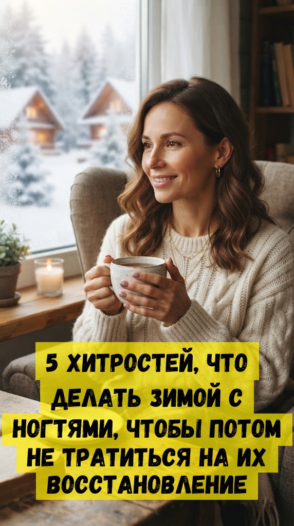 5 хитростей, что делать зимой с ногтями, чтобы потом не тратиться на их восстановление