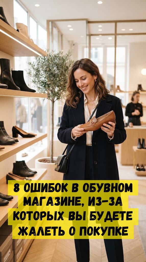 8 ошибок в обувном магазине, из-за которых вы будете жалеть о покупке