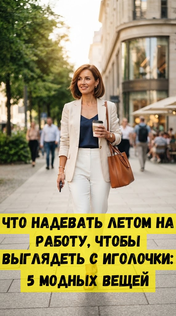 Что надевать летом на работу, чтобы выглядеть с иголочки: 5 модных вещей
