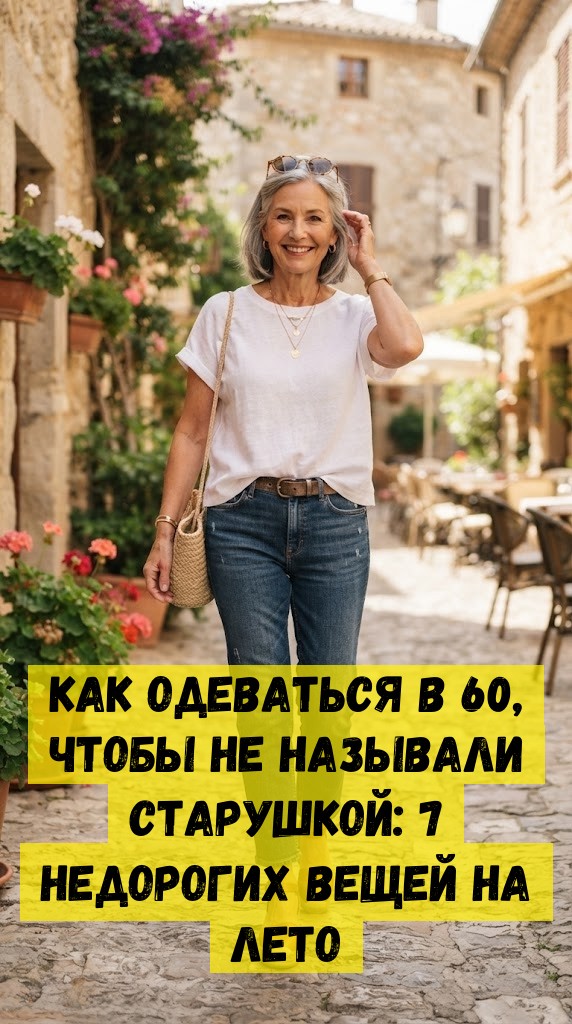 Как одеваться в 60, чтобы не называли старушкой: 7 недорогих вещей на лето