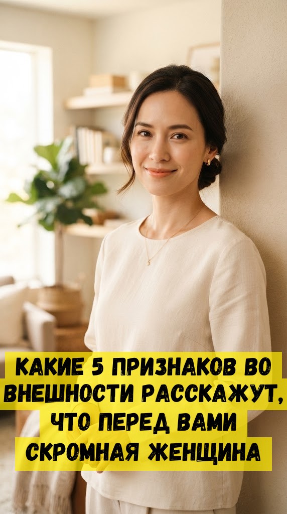 Какие 5 признаков во внешности расскажут, что перед вами скромная женщина