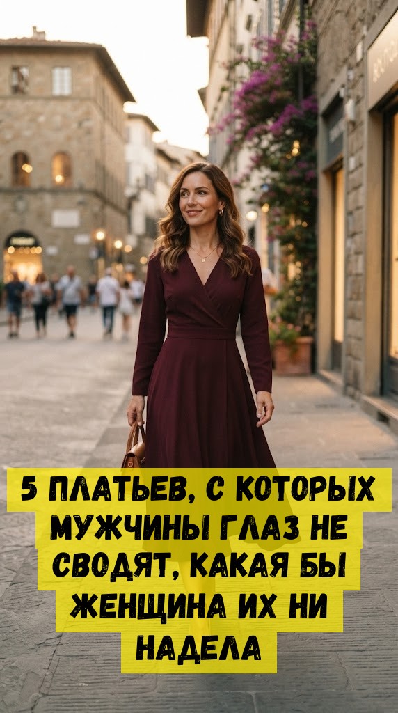 5 платьев, с которых мужчины глаз не сводят, какая бы женщина их ни надела 5 платьев, с которых мужчины глаз не сводят, какая бы женщина их ни надела