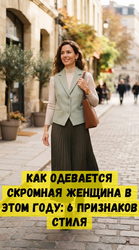 Как одевается скромная женщина в этом году: 6 признаков стиля