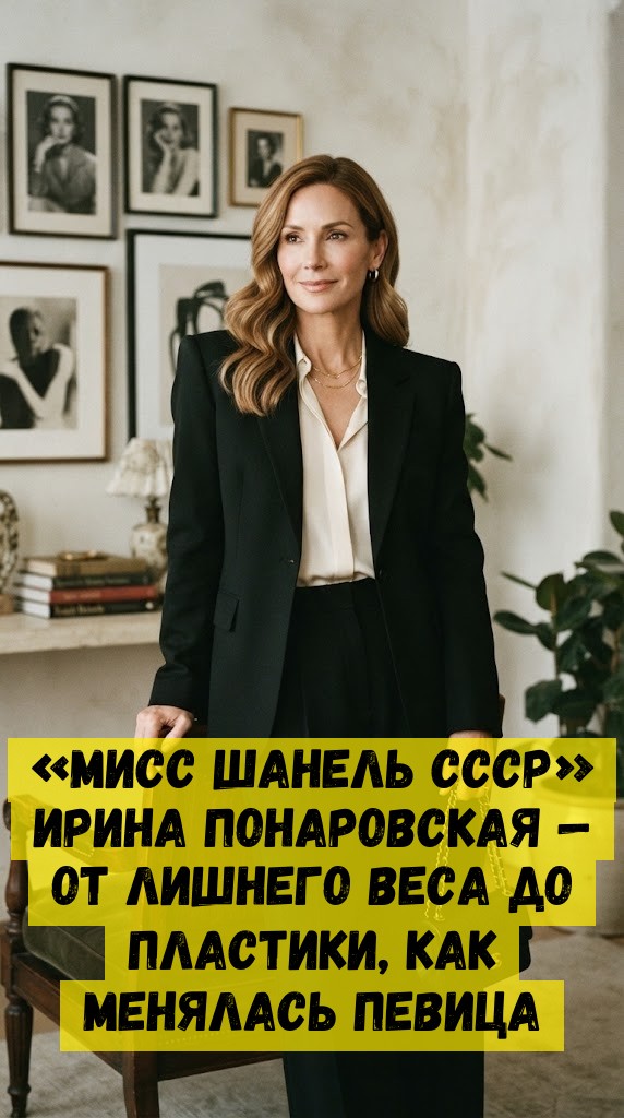 &laquo;Мисс Шанель СССР&raquo; Ирина Понаровская &mdash; от лишнего веса до пластики, как менялась певица
