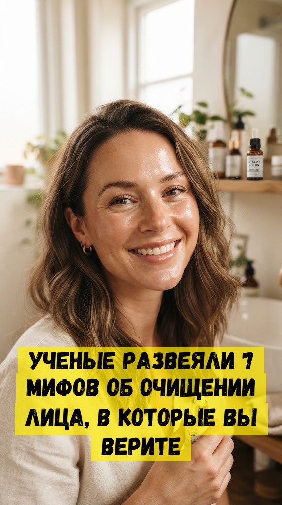 Ученые развеяли 7 мифов об очищении лица, в которые вы верите