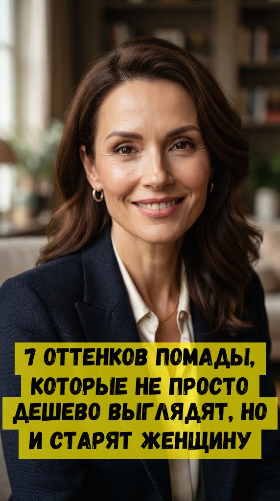 7 оттенков помады, которые не просто дешево выглядят, но и старят женщину