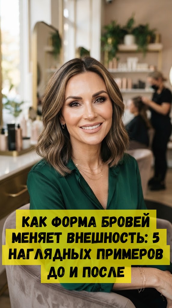 Как форма бровей меняет внешность: 5 наглядных примеров до и после