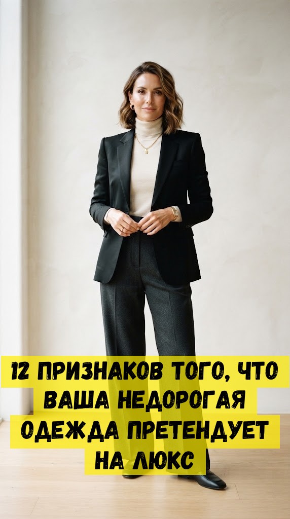 12 признаков того, что ваша недорогая одежда претендует на люкс