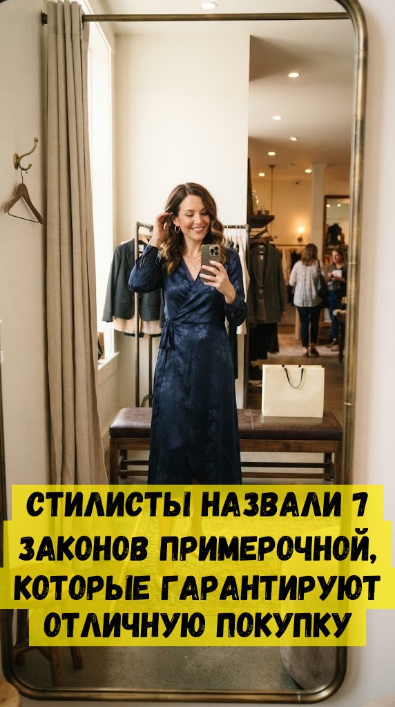 Стилисты назвали 7 законов примерочной, которые гарантируют отличную покупку