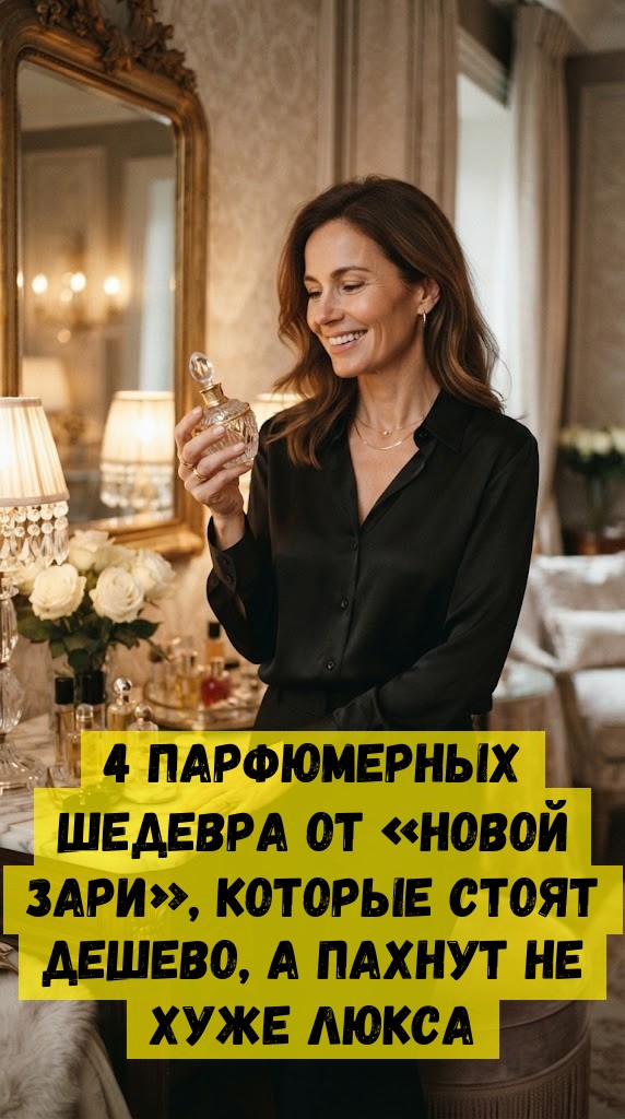4 парфюмерных шедевра от &laquo;Новой зари&raquo;, которые стоят дешево, а пахнут не хуже люкса
