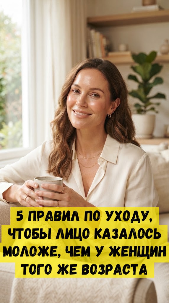 5 правил по уходу, чтобы лицо казалось моложе, чем у женщин того же возраста